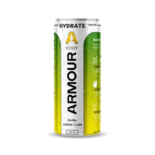 [BACN330H.LLI] HYDRATE+ ZERO SUGAR CANS - LEMON + LIME 330ML