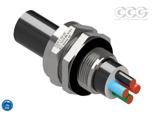 CCG A2 Compression Cable Gland Nickel Plated Brass