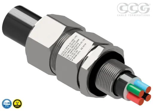 CCG VariTex VSD Compression Gland Nickel Plated Brass