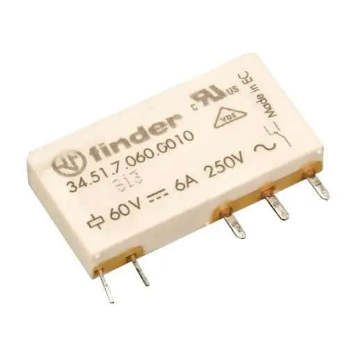 [345124VDC] PCB RELAY 6A 1CO 24VDC COIL