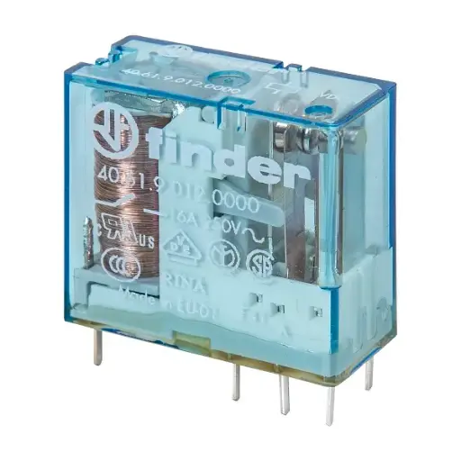 [4062924VDC] MINIATURE PCB RELAY 10A 2CO 24V DC COIL