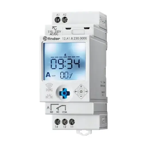 [DGTA1230NFC] TIME SWITCH 1C/O 50MEM 230V AC ASTRO NFC 12.A1.8.230.0000