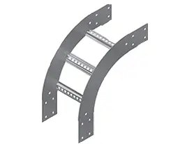 EZYSTRUT - 450mm NEMA 3 CABLE LADDER EXTERNAL RISER - HDG