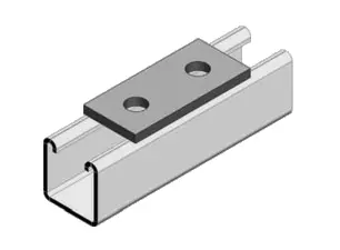 [E1065H] E1065 - FLAT PLATE FITTING - HDG