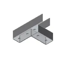 [E922TZ] E922T - TEE CHANNEL JOINER - ZP