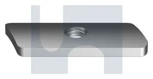 [NSMSGCNCM06] HOBSON - M6 NARROW CHANNEL NUT - HDG