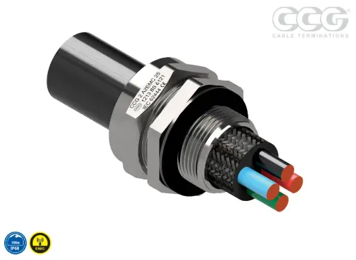 CCG - A2 EMC COMPRESSION GLAND FOR BRAIDED CABLE